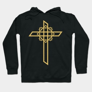 Cross of Jesus Christ and crown of thorns Hoodie